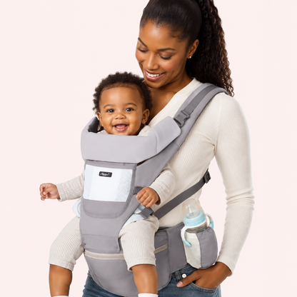 Baby Carrier - Ergonomic Cotton Breathable and Supportive